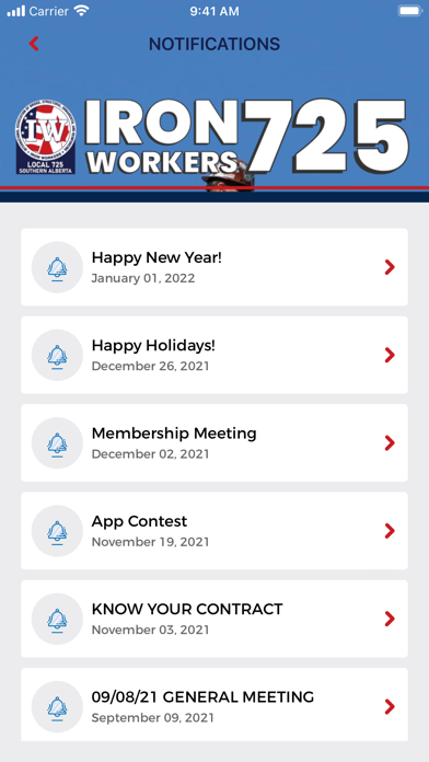 Iron Workers Local 725 screenshot 2