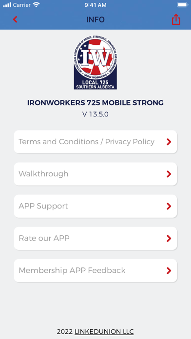Iron Workers Local 725 screenshot 1