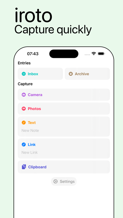 iroto capture quickly screenshot 2