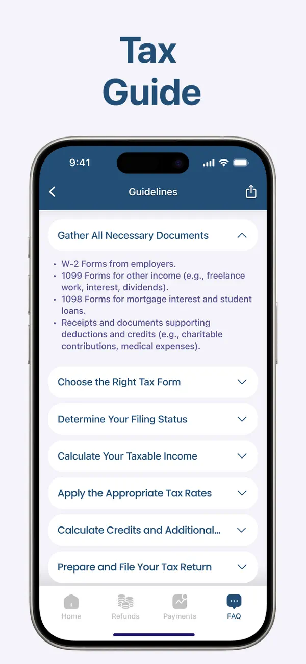 IRS2Go: Tax Calculator screenshot 3