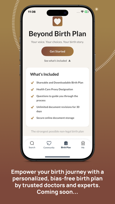Irth — Birth Without Bias screenshot 2