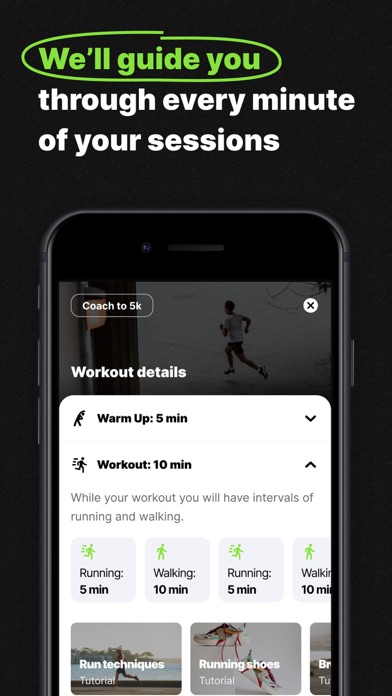 iRun. Couch to Runner : Run 5k screenshot 4