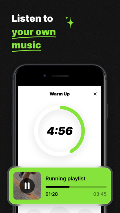 iRun. Couch to Runner : Run 5k screenshot 1