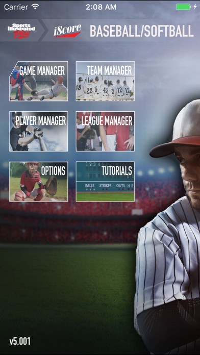 iScore Baseball and Softball screenshot 1