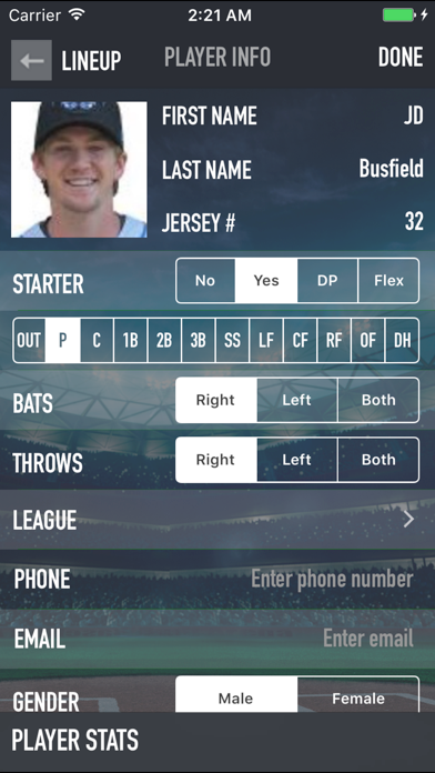 iScore Baseball and Softball screenshot 3