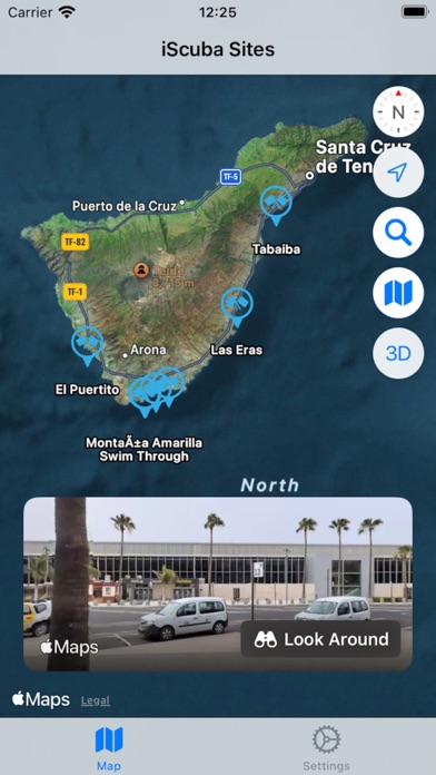 iScubaSites screenshot 2
