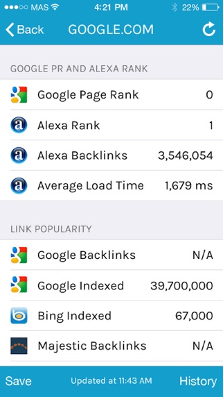iSEO - SEO Audit Tool screenshot 2