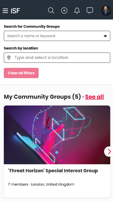 ISF Global Digital Community screenshot 2