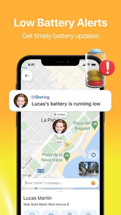 iSharing: GPS Location Tracker screenshot 2