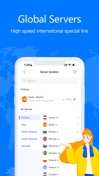 iSharkVPN - Secure & Fast VPN screenshot 1