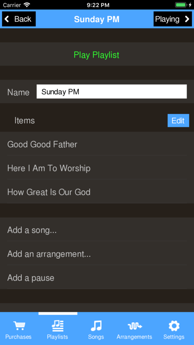 iSingWorship screenshot 1