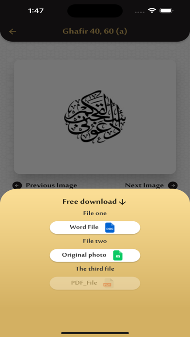 Islamic Calligraphy (FIC) screenshot 2