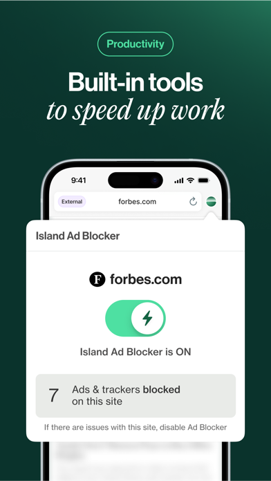 Island Enterprise Browser screenshot 3