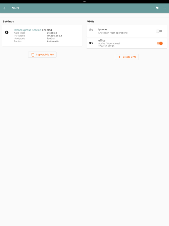 Island Router screenshot 2