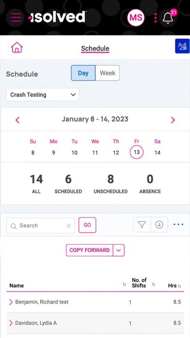 isolved People Cloud screenshot 1
