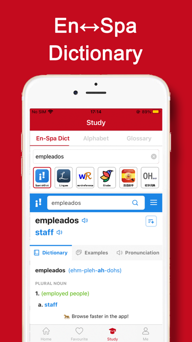 iSpanish - Spanish Translator screenshot 1