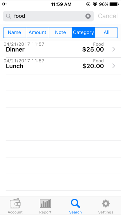 iSpending - Expense Tracker screenshot 2
