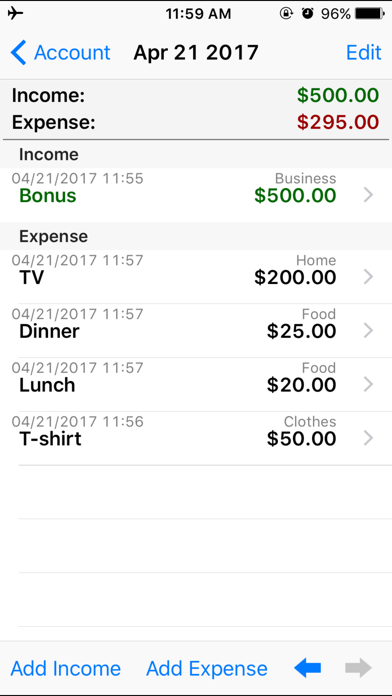 iSpending - Expense Tracker screenshot 4