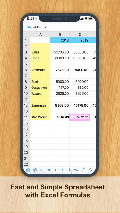 iSpreadsheet™ : Office Sheets screenshot 4