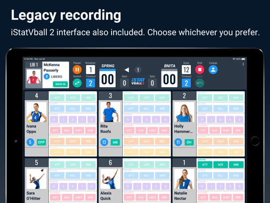 iStatVball 3 screenshot 9
