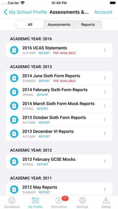 iStudent App screenshot 3
