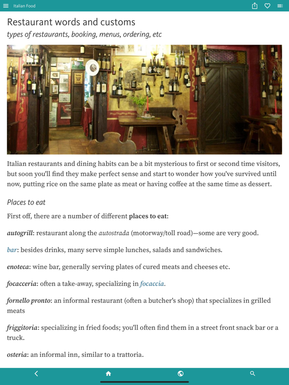 Italian Food Decoder screenshot 2