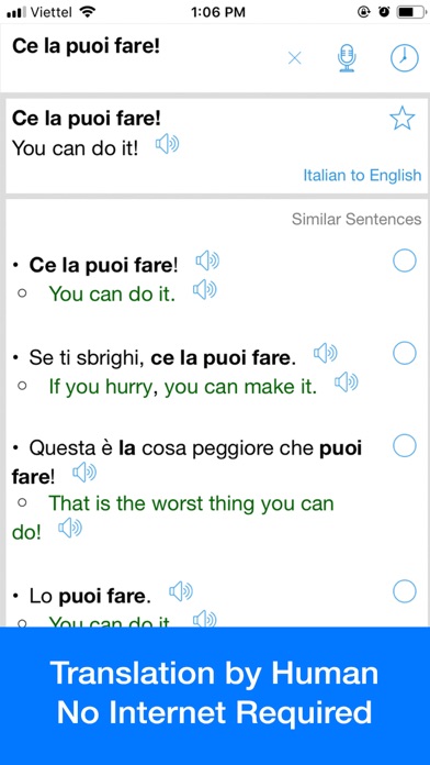 Italian Translator Offline screenshot 2