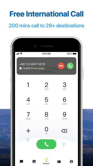 iTalkBB Prime–Int'Nums&eWallet screenshot 3