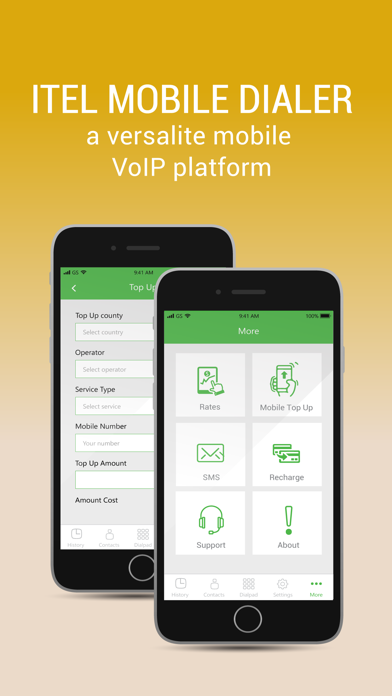 iTel Mobile Dialer. screenshot 2