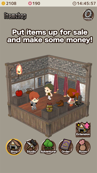 Item shop - crafting game screenshot 5