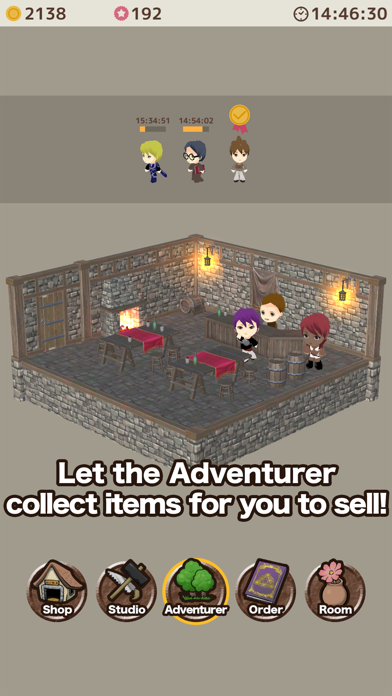Item shop - crafting game screenshot 2
