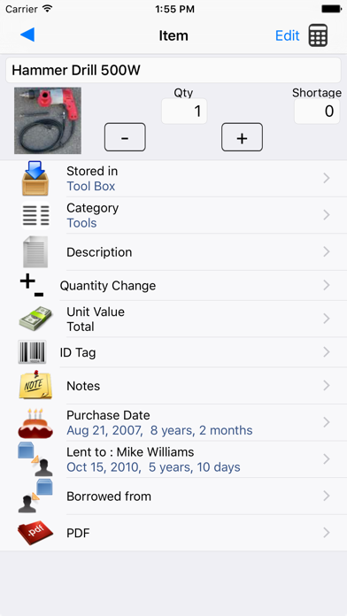 Items & Storage & Inventory screenshot 4