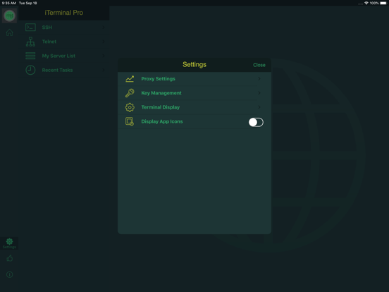iTerminal - SSH Telnet Client screenshot 5