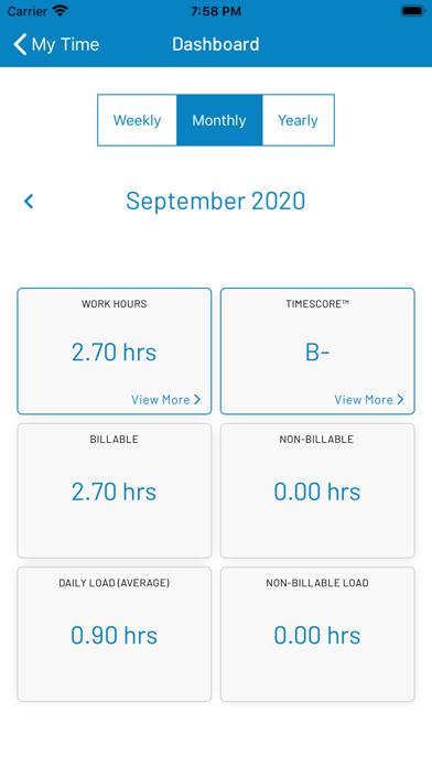 iTimekeep screenshot 1