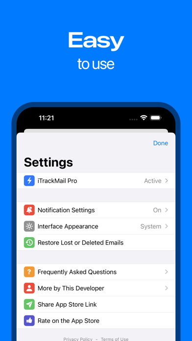 iTrackMail - Email Tracking screenshot 1