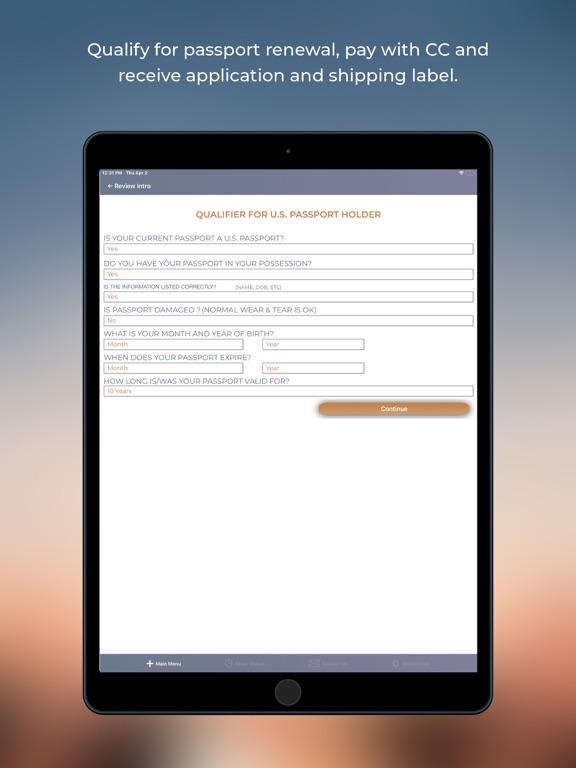ItsEasy.com Passport Service screenshot 1