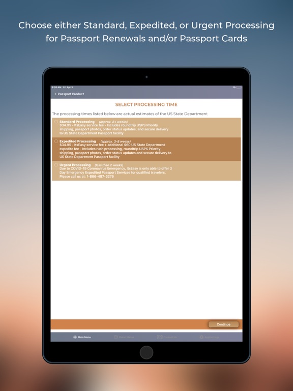 ItsEasy.com Passport Service screenshot 4