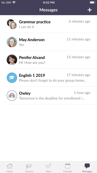 itslearning mobile screenshot 2
