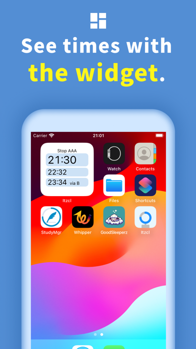 Itzcl - My usual timetable screenshot 2