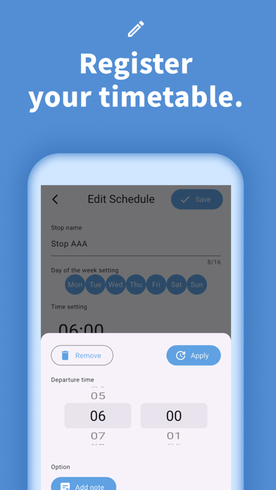 Itzcl - My usual timetable screenshot 1
