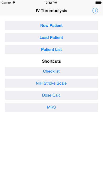 IV Stroke Thrombolysis screenshot 4