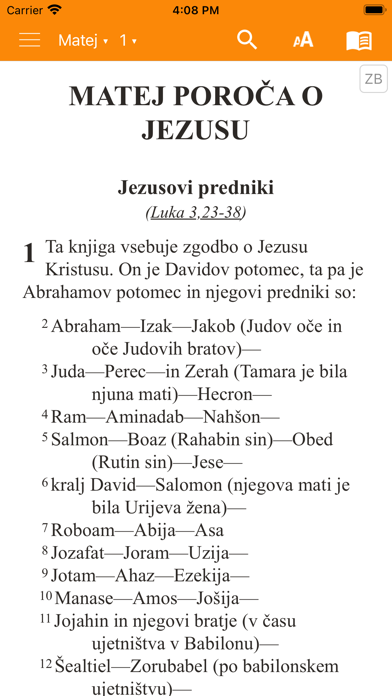 Živa Nova zaveza screenshot 4