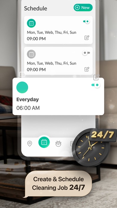 iVacuum Cleaner Robot Control screenshot 4