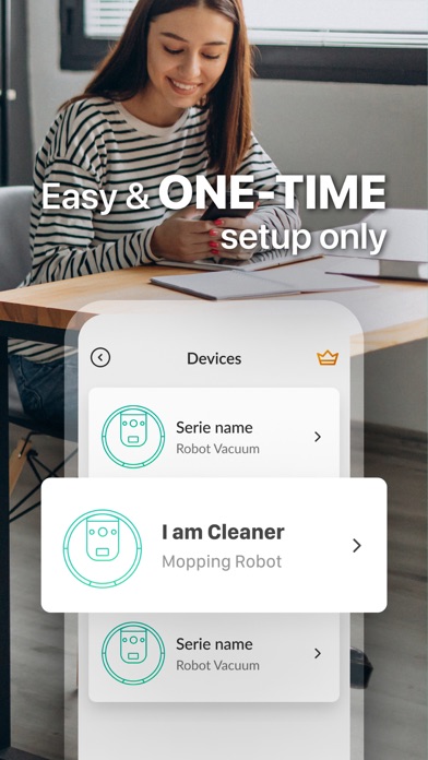 iVacuum Cleaner Robot Control screenshot 1