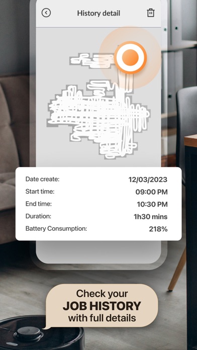 iVacuum Cleaner Robot Control screenshot 2