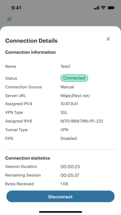 Ivanti Secure Access Client screenshot 2