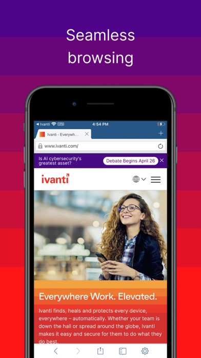 Ivanti Web@Work screenshot 2