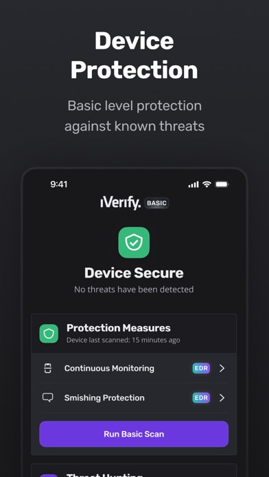 iVerify Basic screenshot 3