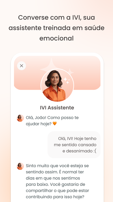 Ivi: bem-estar emocional screenshot 5