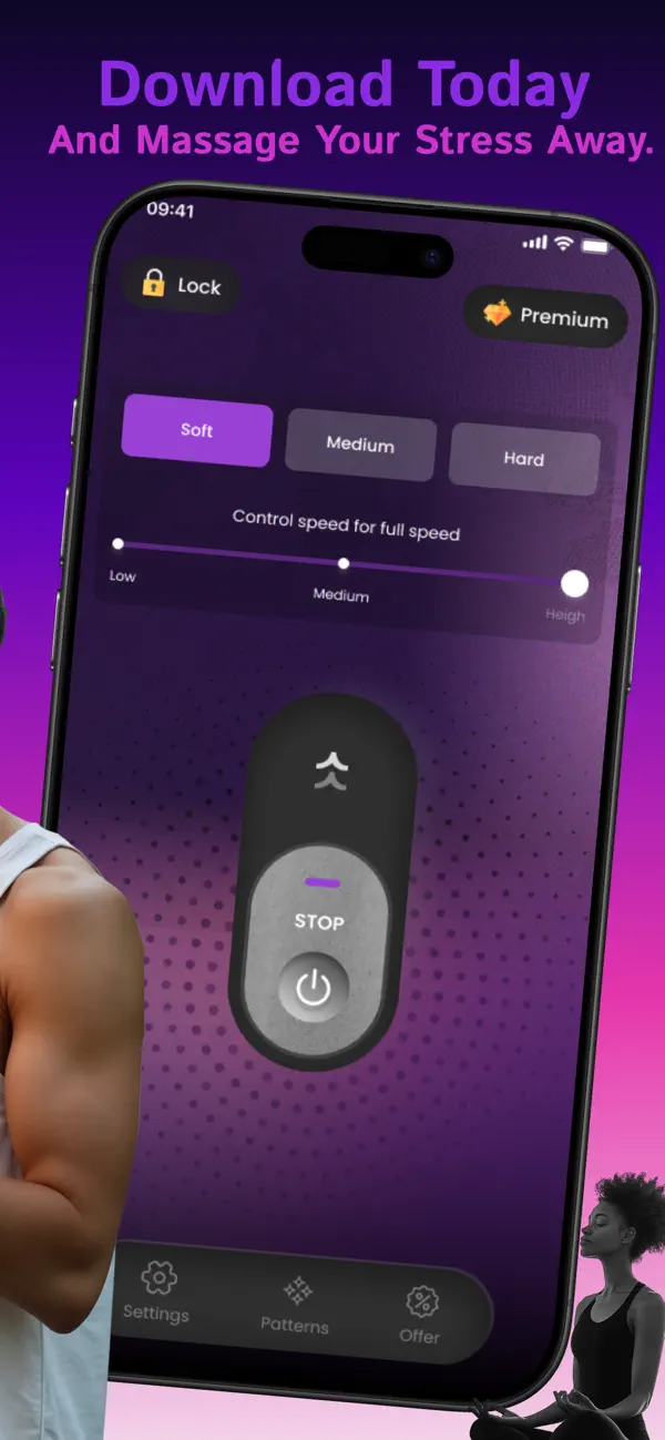 iVibe Massager Vibration App screenshot 1